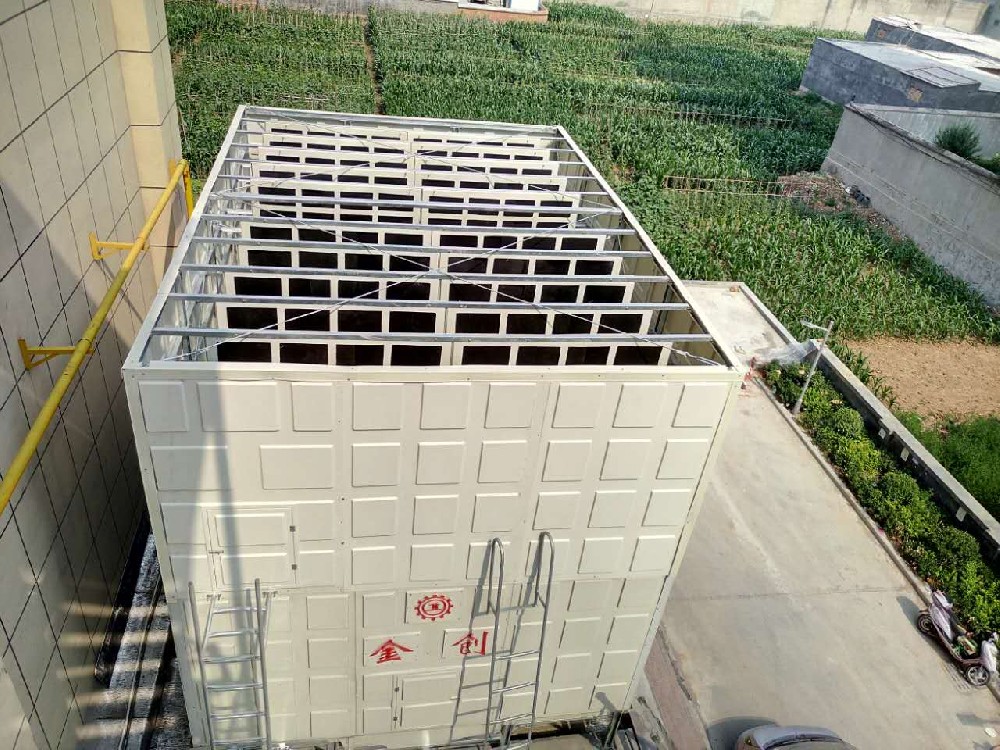 林州力贸公司金创JCR系列超静音横流式方型玻璃钢冷却塔